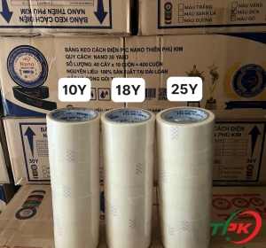băng keo giấy 10y, 18y, 25y