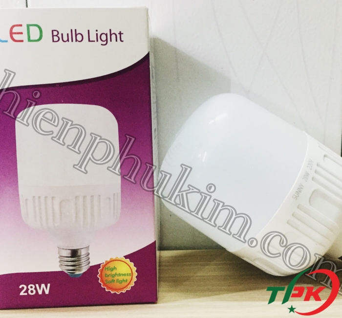 Bóng Led TRỤ SL kín nước-28W