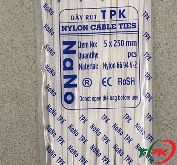 dây rút 2,5 tấc (5x250)-100 sợi/bịch