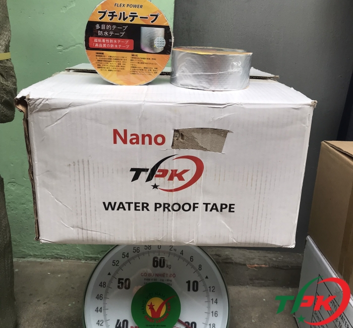 Cân nặng băng keo chống thấm thùng trắng