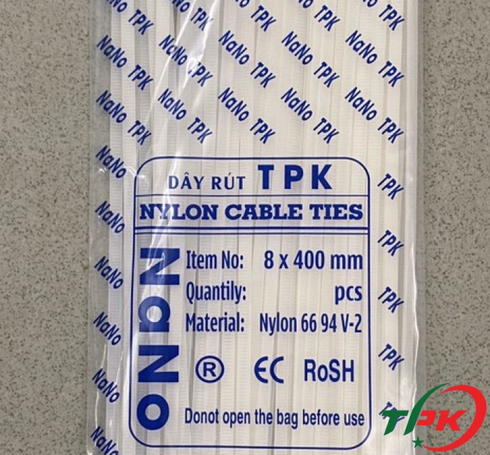 dây rút 4 tấc (8x400)-100 sợi/bịch