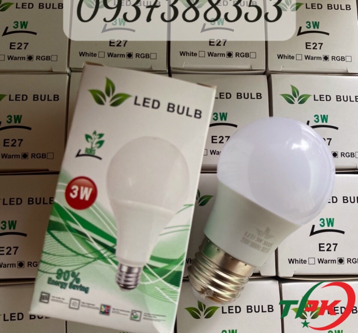 bóng trụ 3w