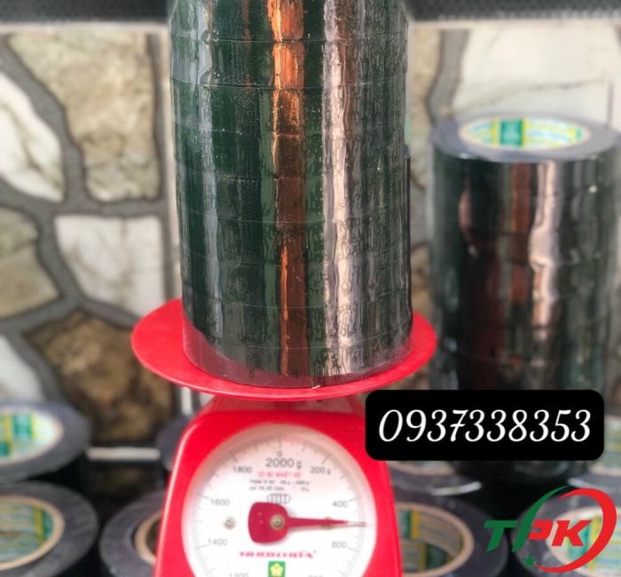 cân nặng băng keo xốp xanh